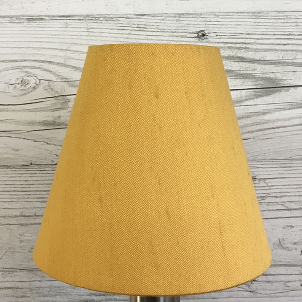 Candle Lamp Shade Gold